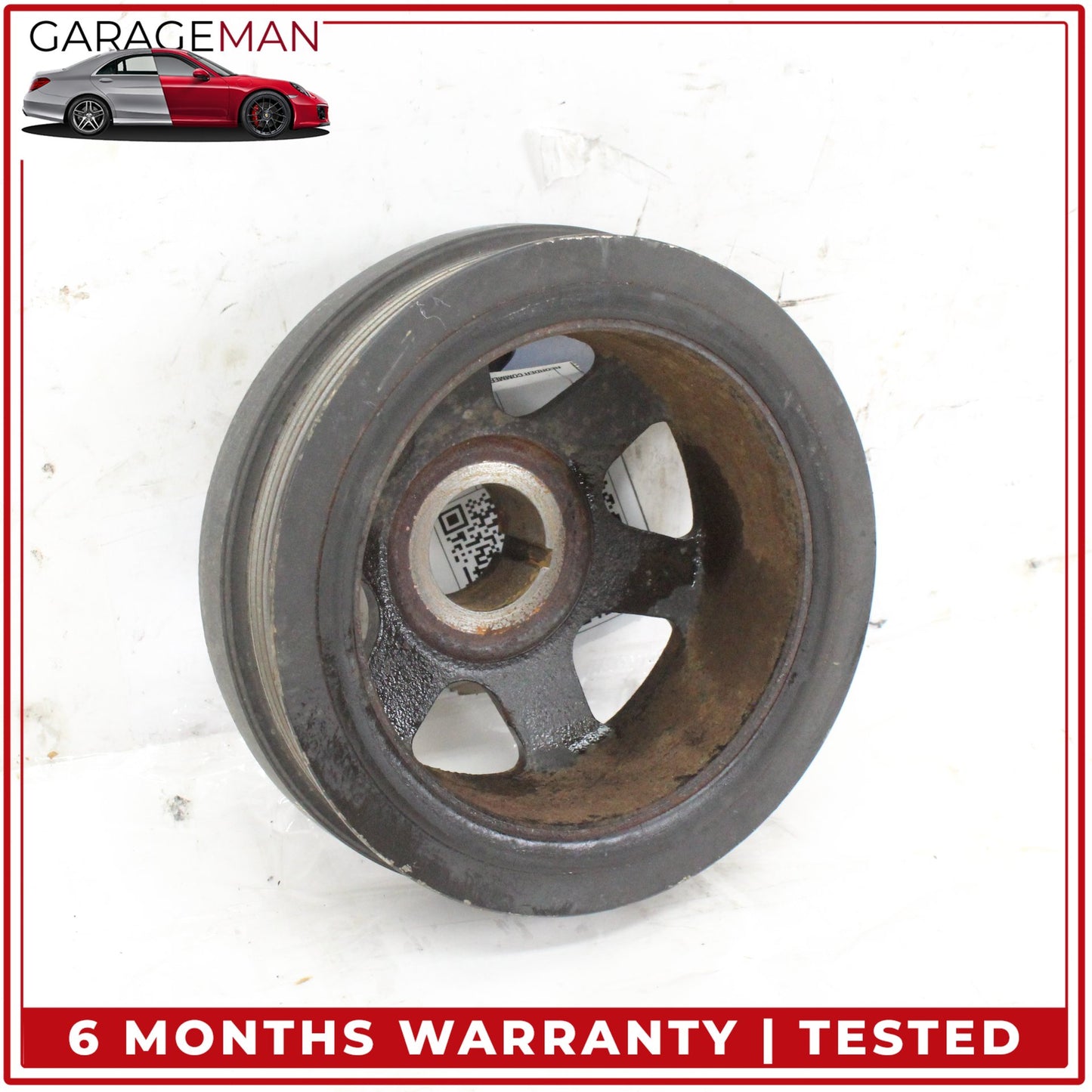 1998-2007 Mercedes W210 E320 Engine Motor Crankshaft Pulley Vibration Damper OEM