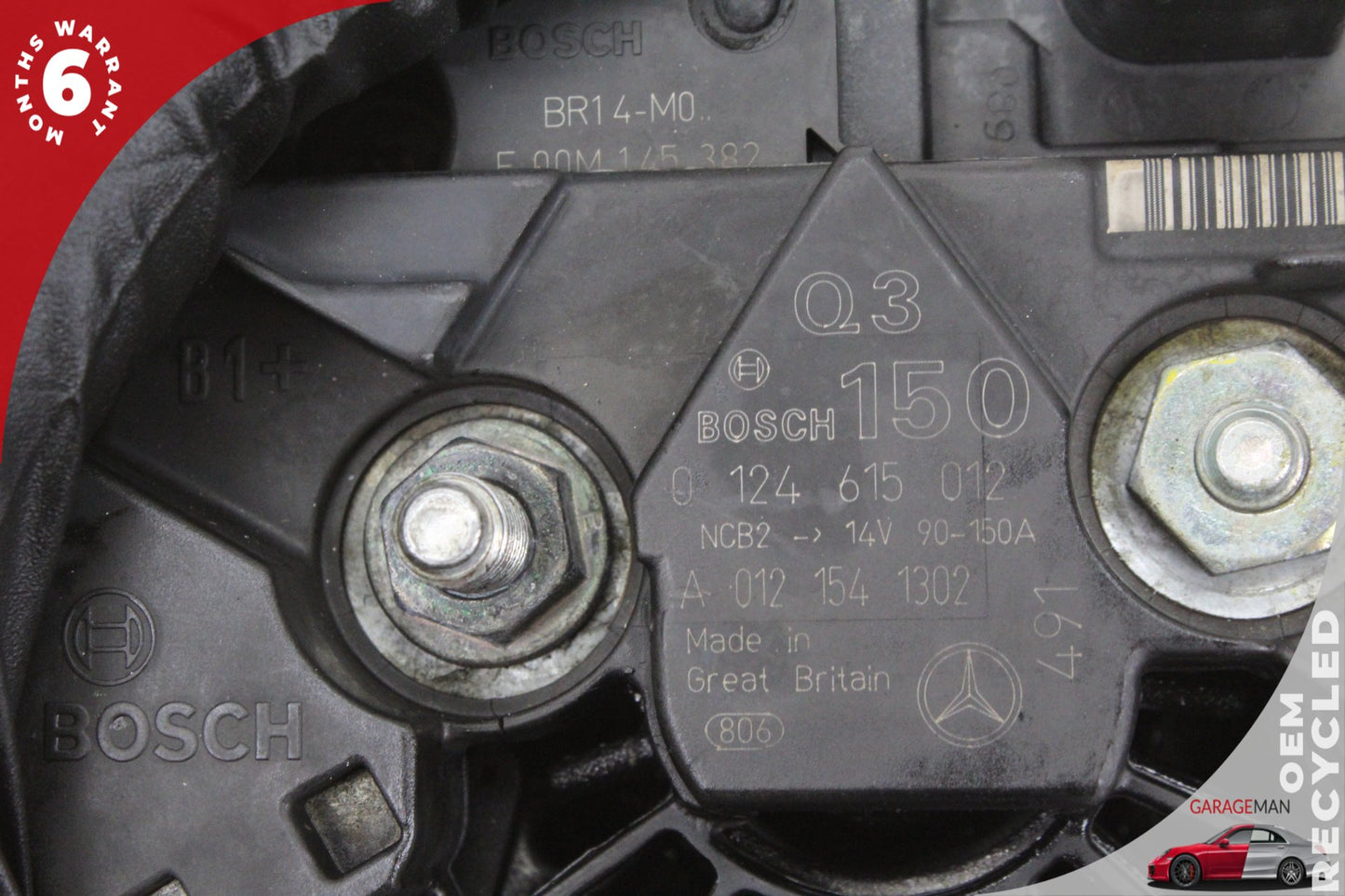 2003-2006 Mercedes-Benz CLS500 W219 Sedan Alternator Generator 0121541302 OEM