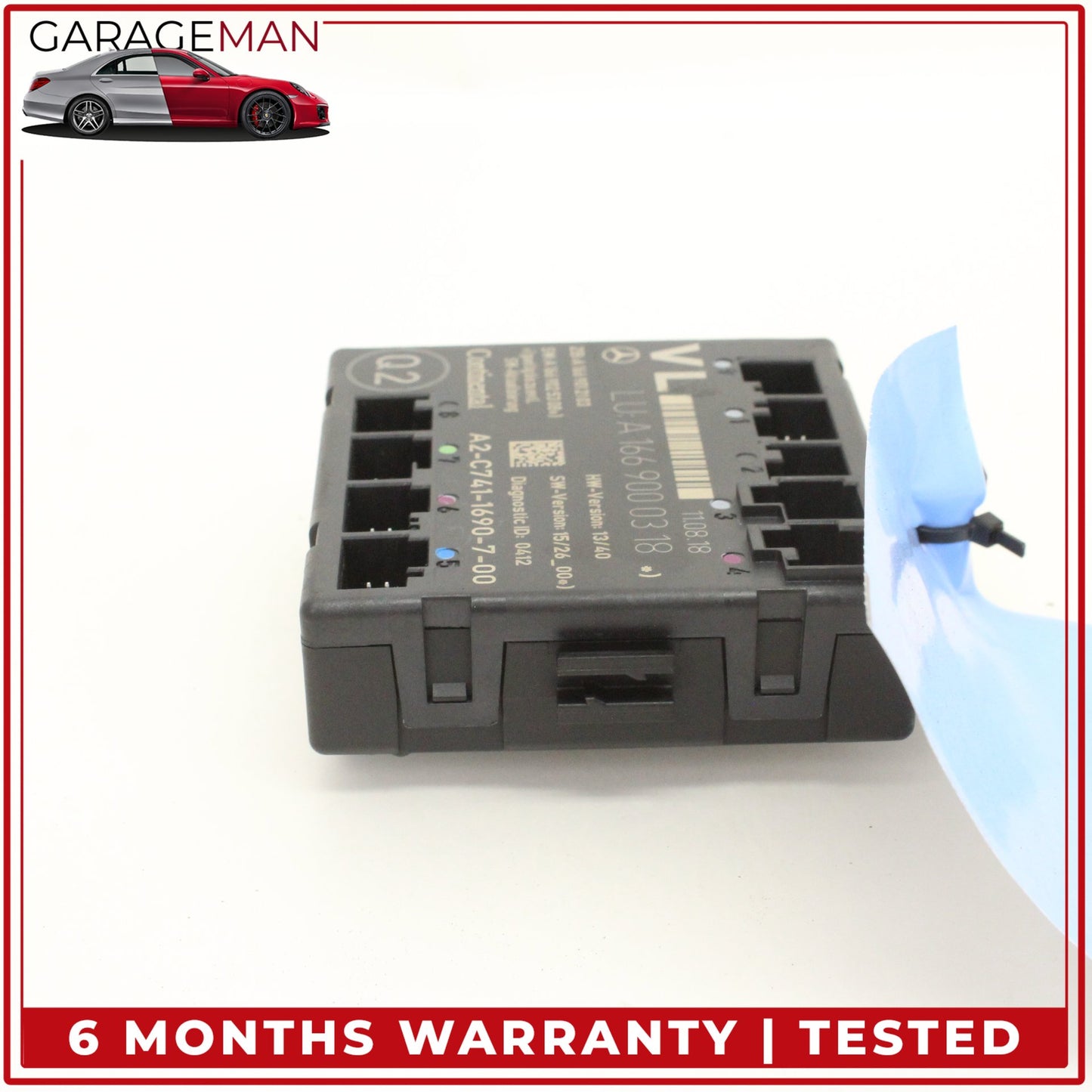 2012-2020 Mercedes-Benz CLA250 W117 Sedan Left Front Door Control Module 1669000318 OEM