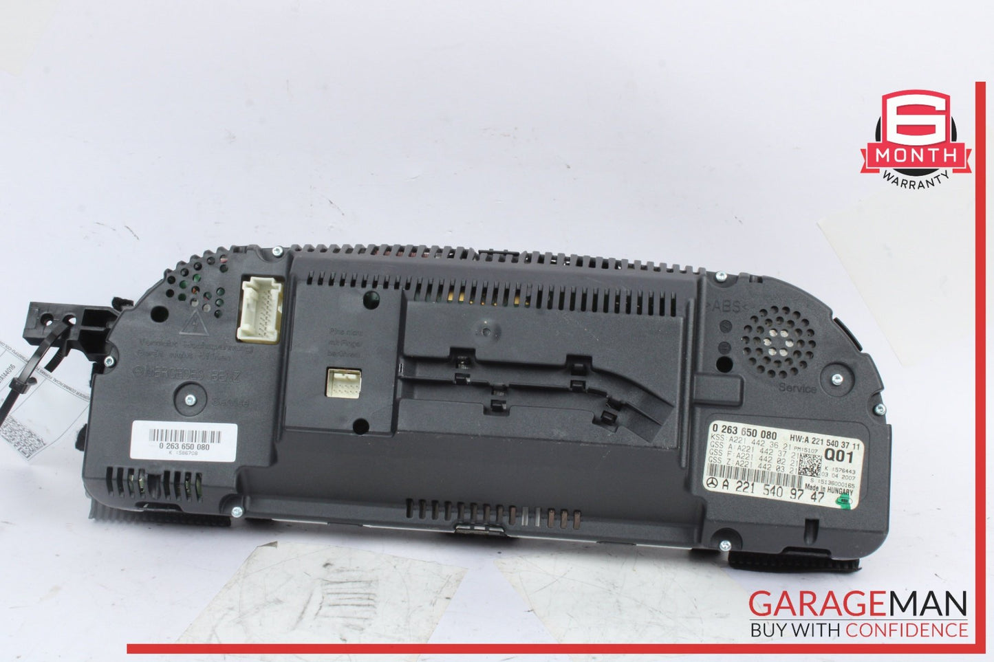 2007-2010 Mercedes S550 S450 W221 Instrument Cluster Speedometer 1036905326 OEM