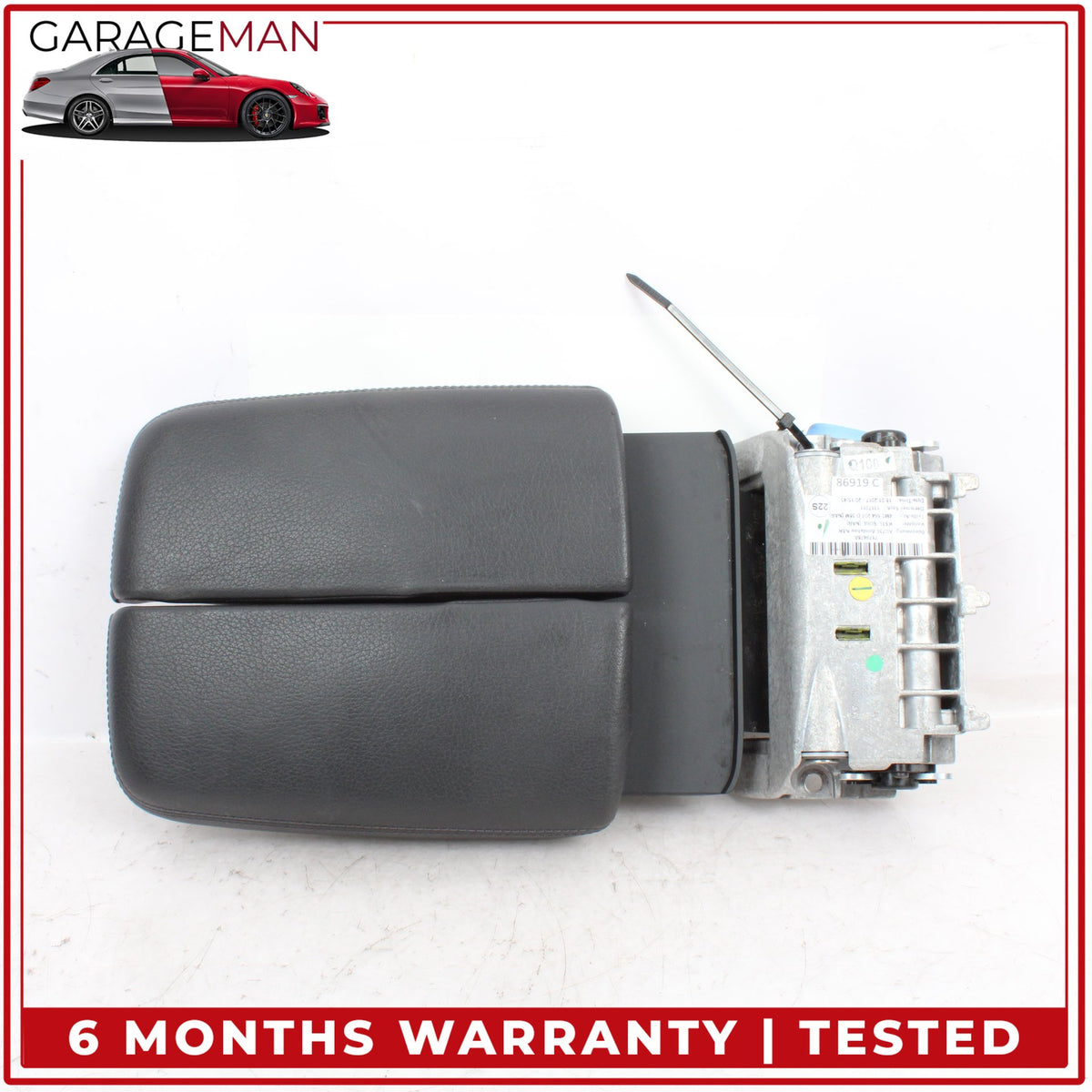 2017-2019 Audi Q7 Front Center Console Armrest Lid Cover Black 4M0864207D OEM