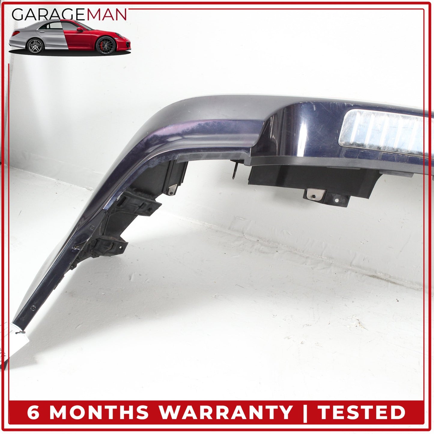2009-2011 Mercedes W164 ML350 ML550 Base Rear Bumper Cover Assembly Blue OEM