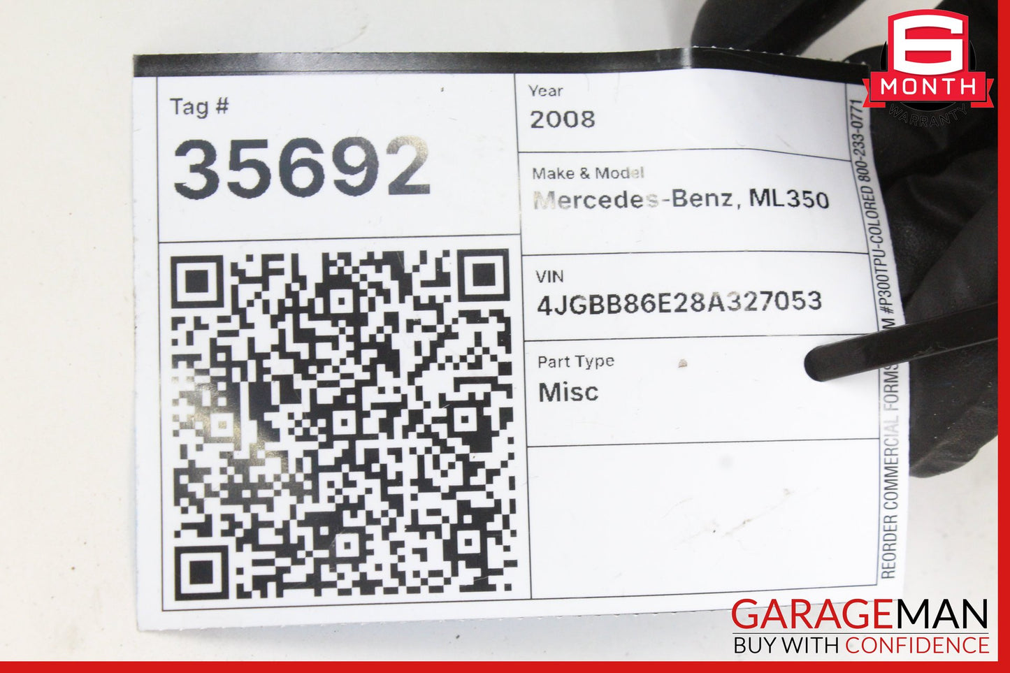 2006-2019 Mercedes W164 ML350 R350 ML500 Rear Wiper Motor 2518200042 OEM