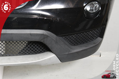 2013-2015 BMW X1 E84 Front Bumper Cover Assembly Black w/ Grille &amp; Fog Light OEM