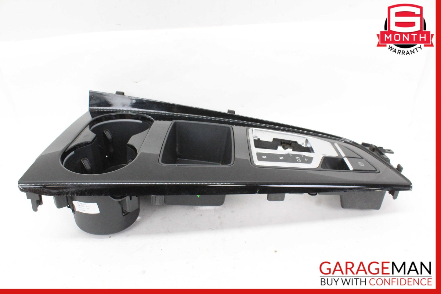 2017-2024 Audi A4 B9 Sedan Front Console Cup Holder w/ Shift Bezel 8W0862533D