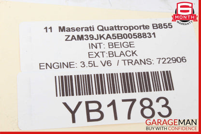 03-13 Maserati Quattroporte S M139 Front Right Side Seat Airbag SRS OEM