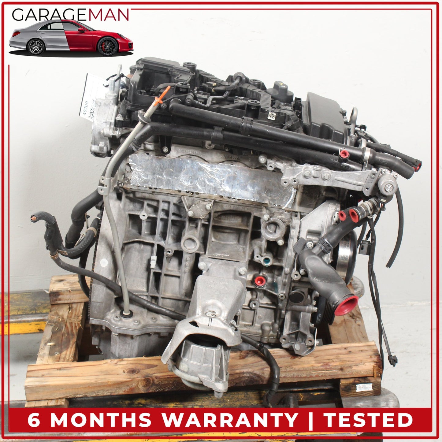 2012-2015 Mercedes W204 C250 M271 Engine Motor Assembly 1.8L I4 RWD OEM 117k