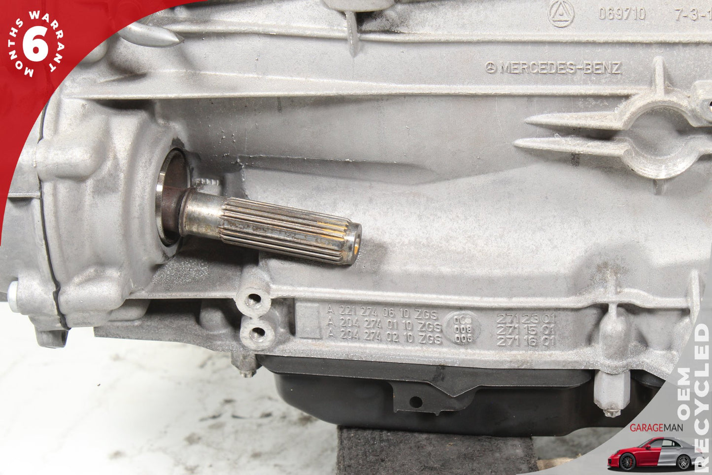 2011-2014 Mercedes-Benz S550 W221 AWD 4.6L Automatic Transmission 722.9 7G mileage 77K