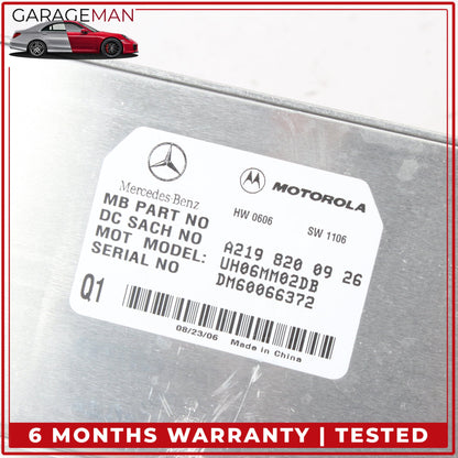 2006-2012 Mercedes W211 E350 Communication Control Module Unit 2198200926 OEM
