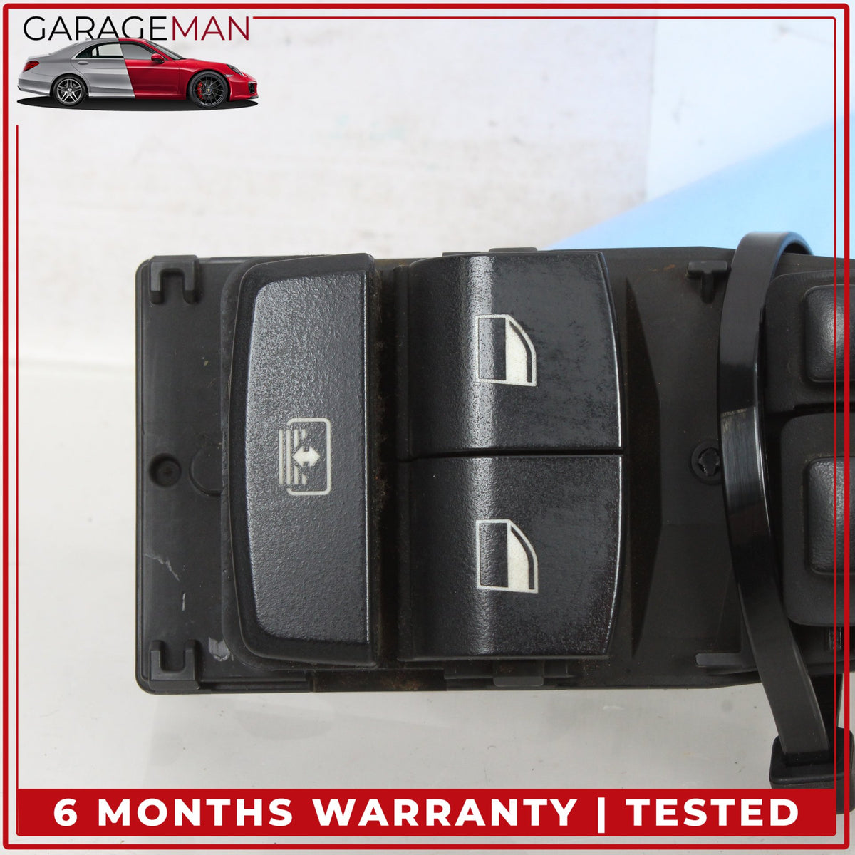 2012-2018 BMW 650i F13 Front Left Door Master Window Control Switch 9209653 OEM