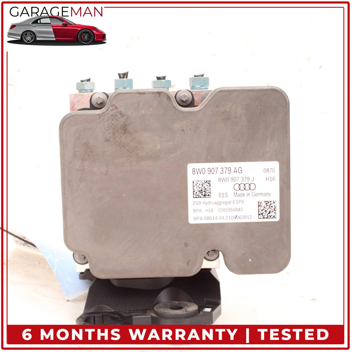 2020-2023 Audi A4 A5 S4 S5 ABS Anti Lock Brake Pump Module 8W0907379AG OEM