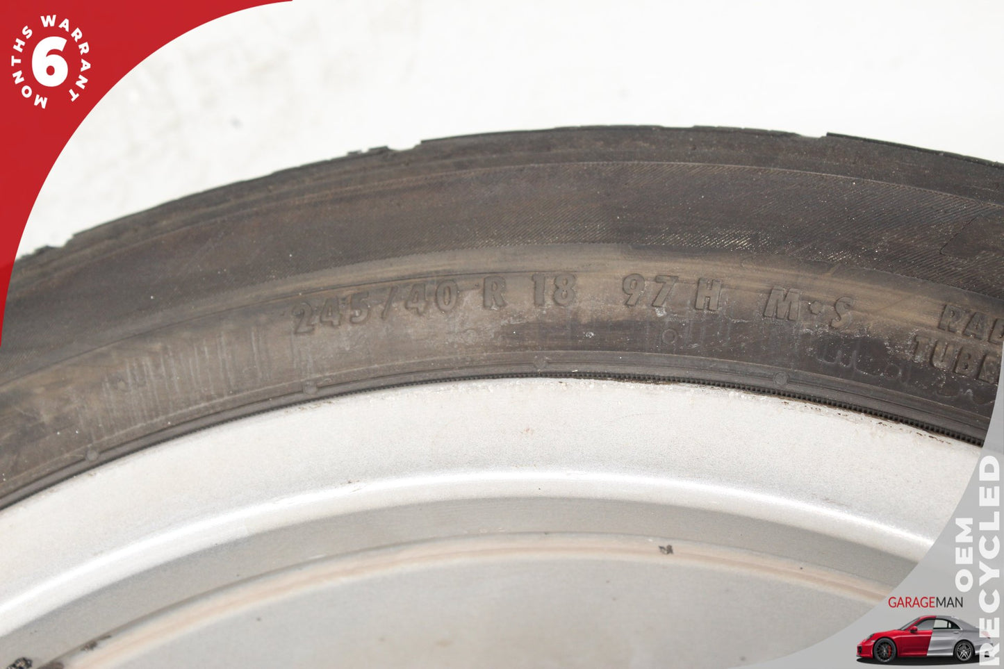 2015-2018 Mercedes W205 C300 Rear Wheel Tire Rim 8.5Jx18H2 ET49 2054011200 OEM