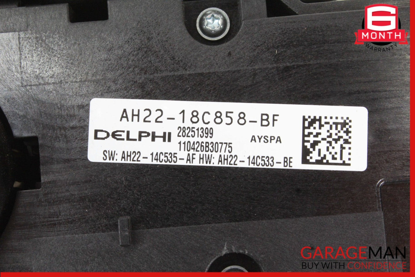 2010-2013 Land Rover LR4 SUV Radio Controls AH2218C858BF Genuine