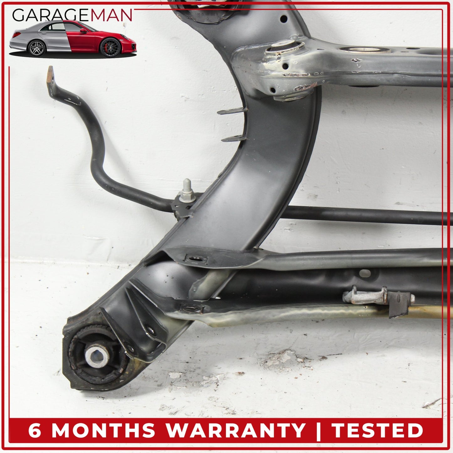 2016-2023 Mercedes X253 GLC300 SUV Rear Subframe Crossmember w/ Sway Bar OEM