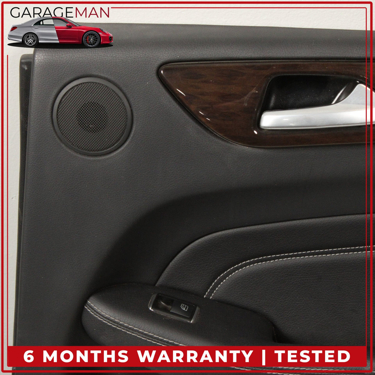 2012-2015 Mercedes W166 ML350 Rear Right Side Door Trim Cover Panel Black OEM