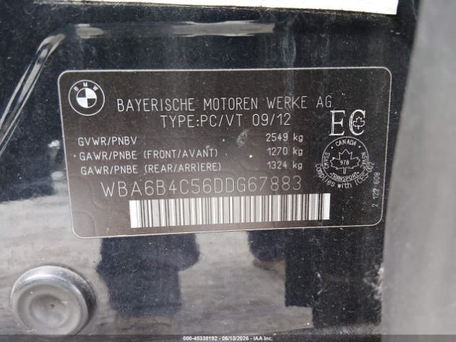 Parting Out- 2013 BMW 650i F06 Premium Plus-