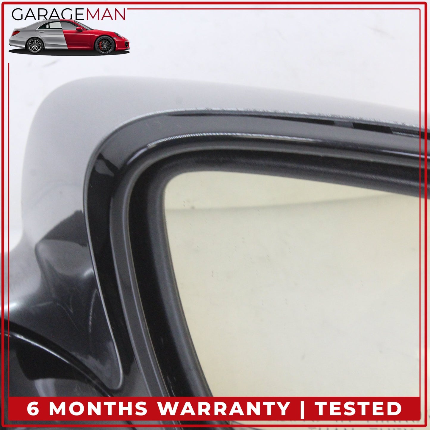 2010-2017 BMW 550i GT Front Right Door Rear View Mirror Space Gray Metallic OEM
