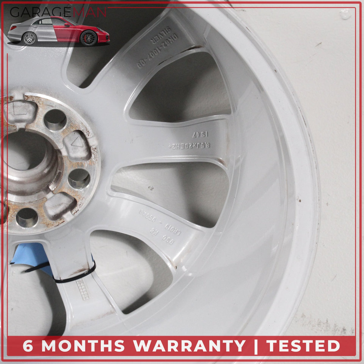 2014-2022 LR Range Rover Sport L494 8.5 x 20 20" Wheel Rim Silver DK621007DB OEM
