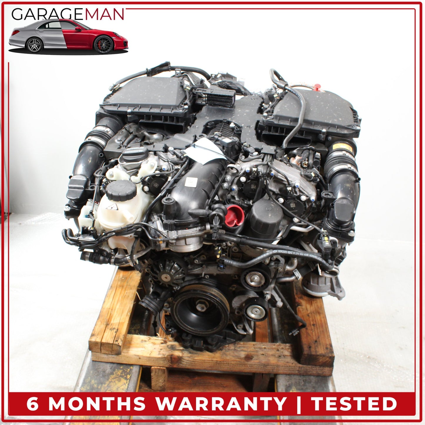 2015-2020 Mercedes W207 E400 M276 RWD 3L Engine Motor Assembly OEM 188K