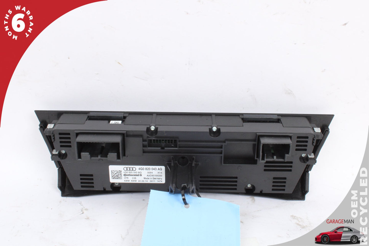 2012-2018 Audi A6 A7 Front AC A/C Climate Control Switch Panel 4G0820043AE OEM