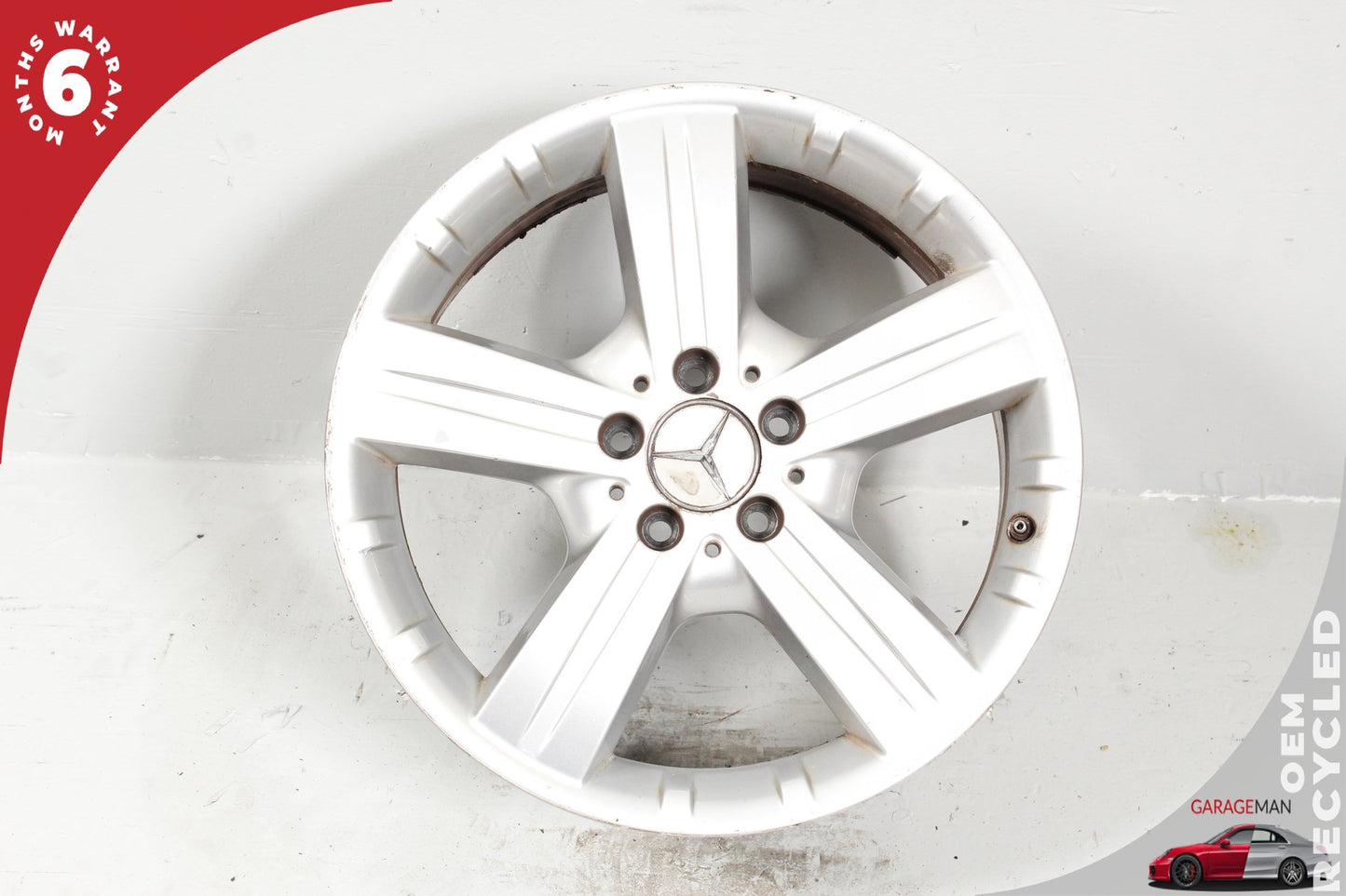 2007-2012 Mercedes X164 GL450 GL320 8 X 18" R18 Wheel Rim Silver 1644010602 OEM