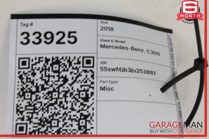 2015-2018 Mercedes-Benz C300 W205 Hazard Switch Control Panel 2059053901 OEM