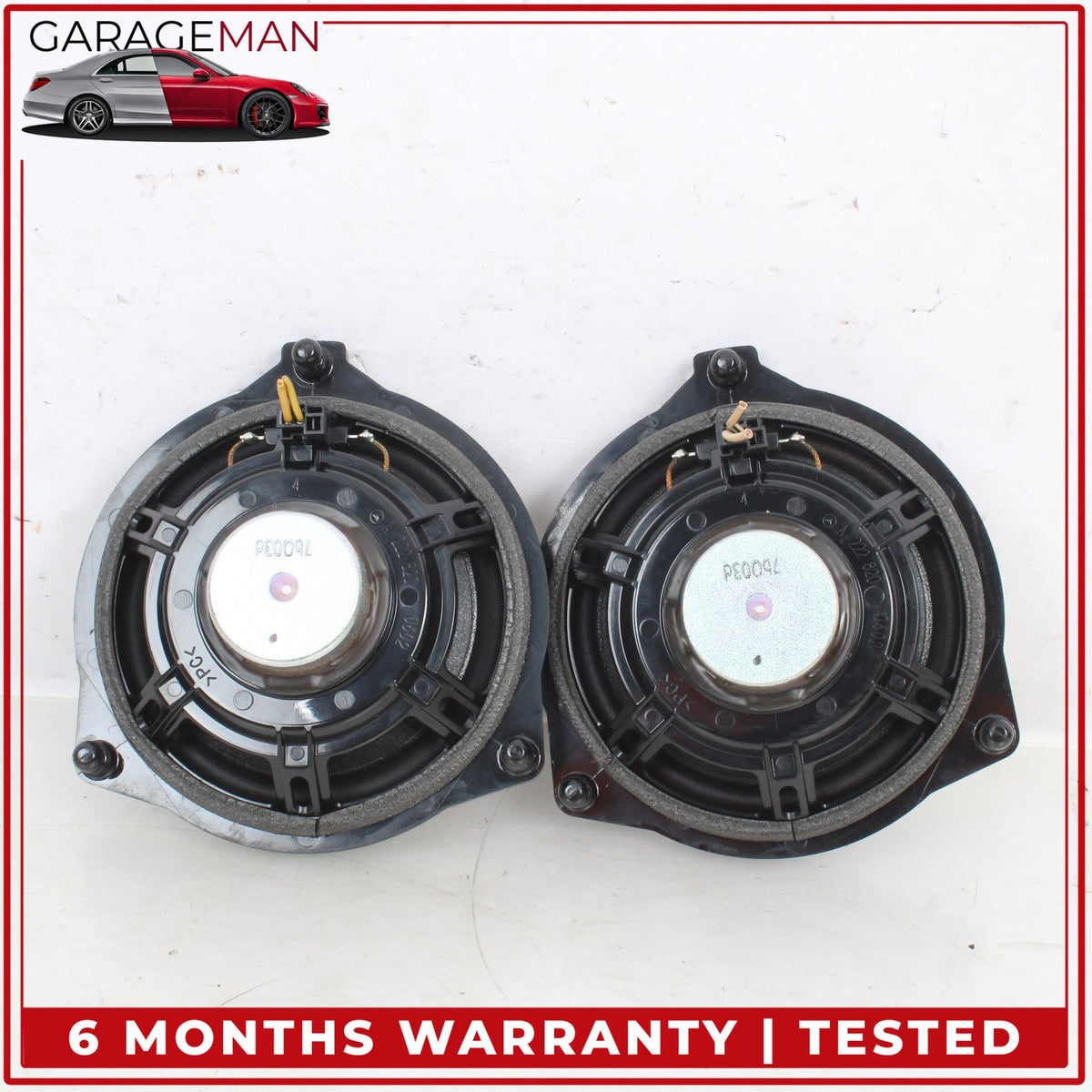 2014-2023 Mercedes W213 E300 C300 Front and Rear Audio Sound Speakers Set OEM