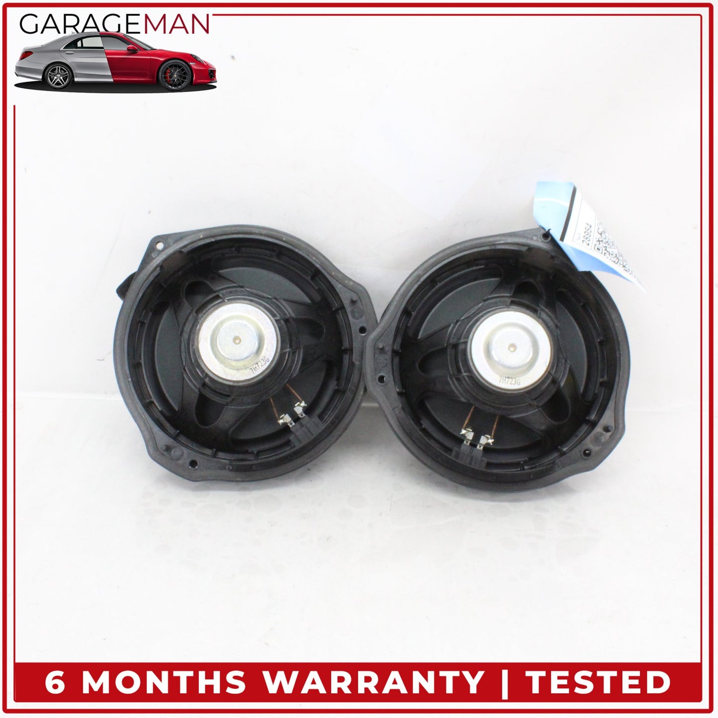2008-2015 Mercedes W204 C300 C350 Front Left and Right Side Door Speaker Set OEM