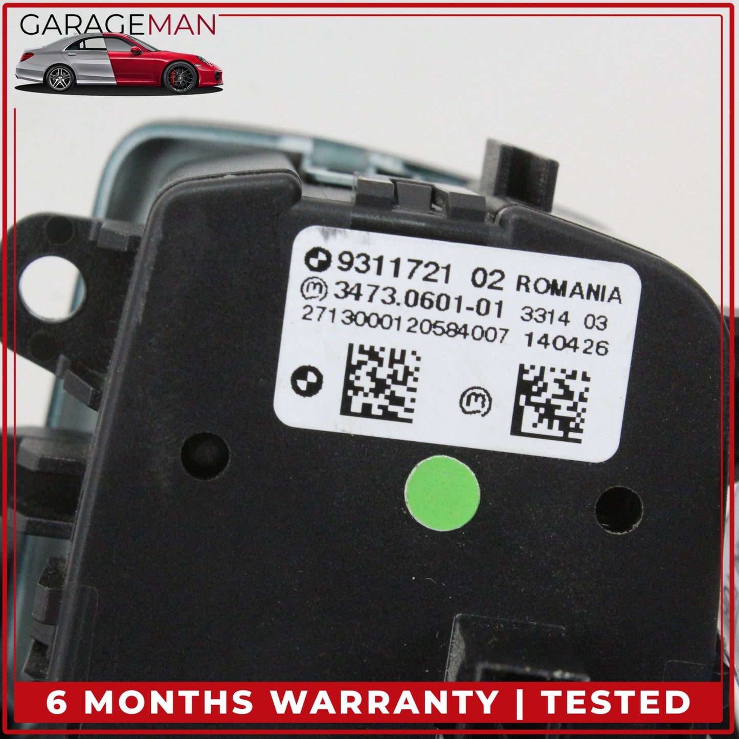 2014-2018 BMW X5 F15 SUV Front Left Side Headlight Switch Control 9311721 OEM