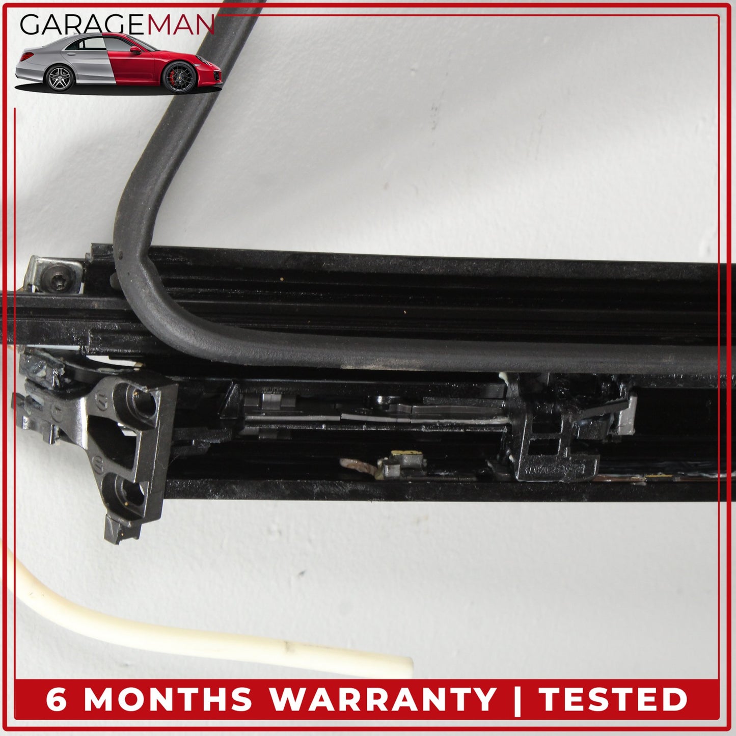 2015-2021 Mercedes W205 C300 Front Panoramic Sunroof Roller Blind Rail Frame OEM