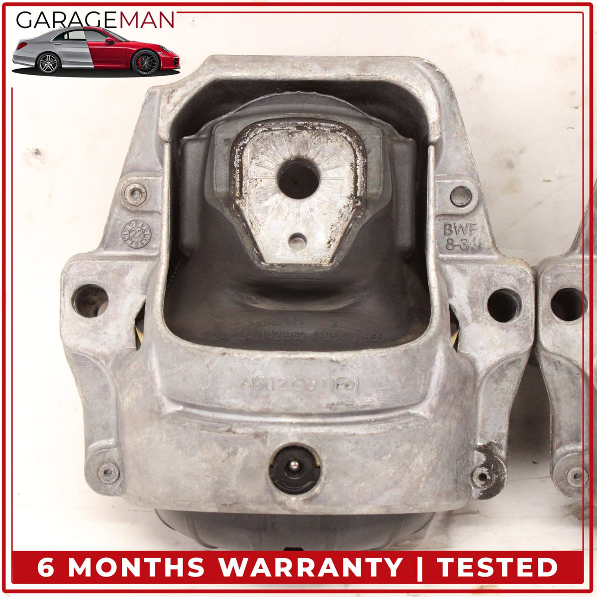 2017-2024 Porsche Macan 95B 2.0L Left and Right Side Motor Mount 8R0199381 OEM