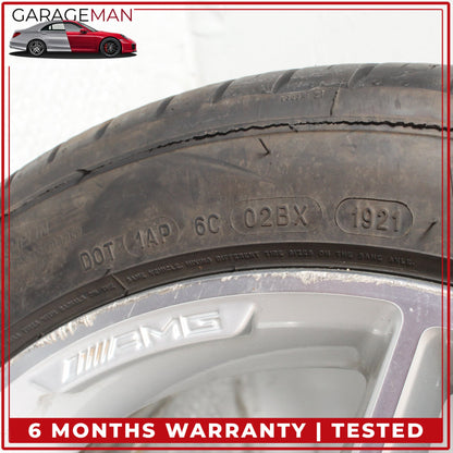 2011-2013 Mercedes W204 C250 Rear Wheel Rim w/ Tire 8.5JX17H2ET58 2044019702 OEM