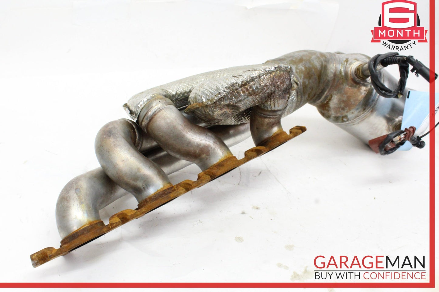 2013-2015 Audi RS5 Right Passenger Side Exhaust Manifold Catalytic Converter OEM