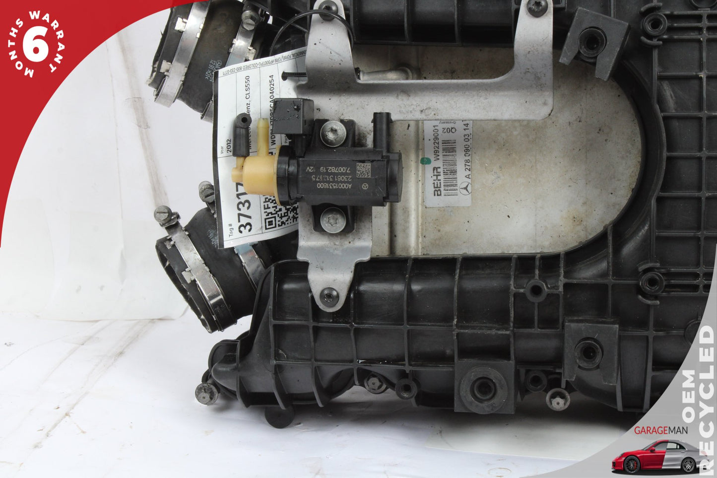 2011-2018 Mercedes W218 CLS550 Air Intake Manifold Distributor 2780900314 OEM