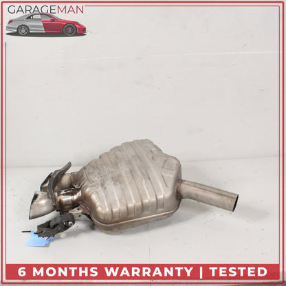 2011-2018 Audi A8 D4 Rear Right Side Exhaust Muffler 4H0253612AK OEM