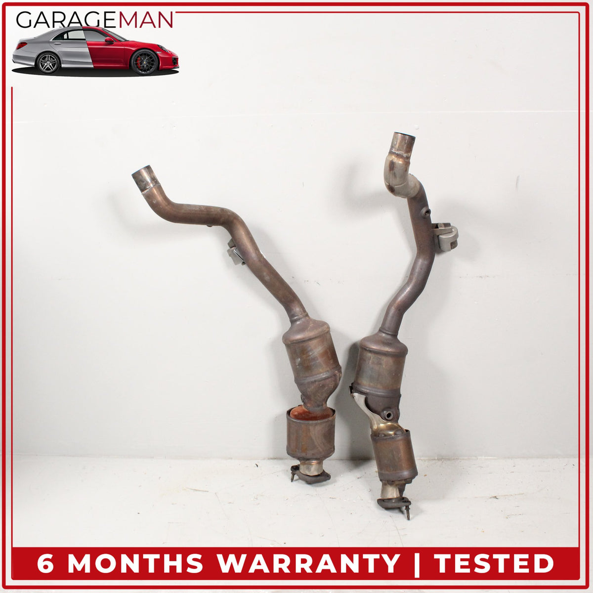 2015-2020 Range Rover L405 L494 3.0L Left and Right Side Exhaust Downpipe OEM