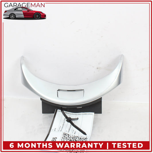 2015-2023 Mercedes W205 C300 Console Armrest Tray Lock Cover 2056803711 OEM