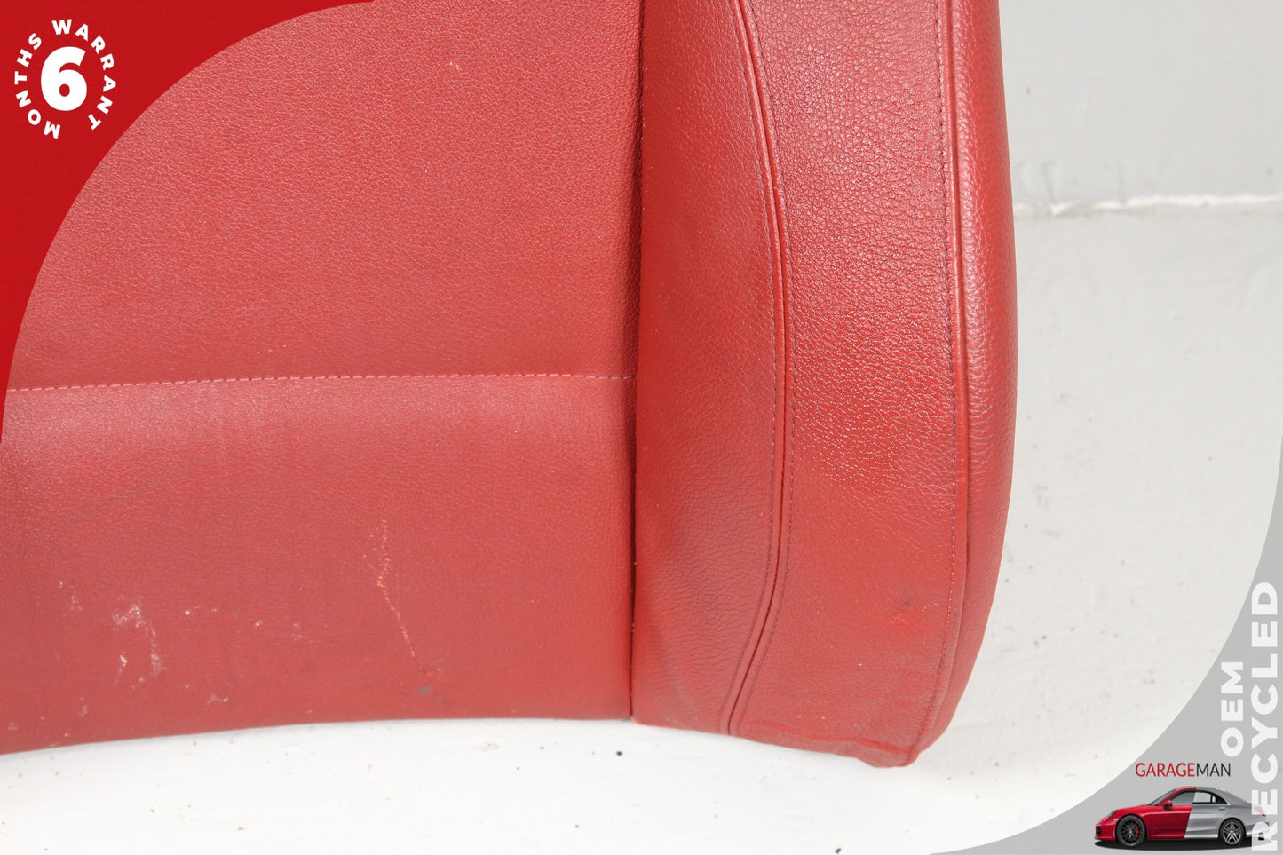 2007-2013 BMW 335is 328i Front Right Side Top Upper Seat Cushion Red 7253094 OEM