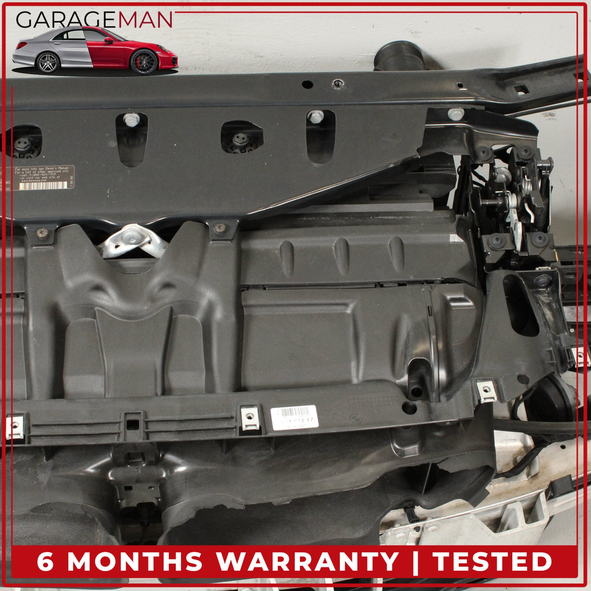 2012-2019 BMW 640i 650i F12 Front Radiator Core Support Assembly 8509743 OEM
