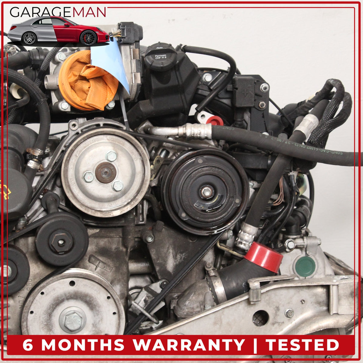 2000-2001 Porsche 911 Carrera 996 RWD 3.4L Engine Motor Assembly M96.04 OEM 152K