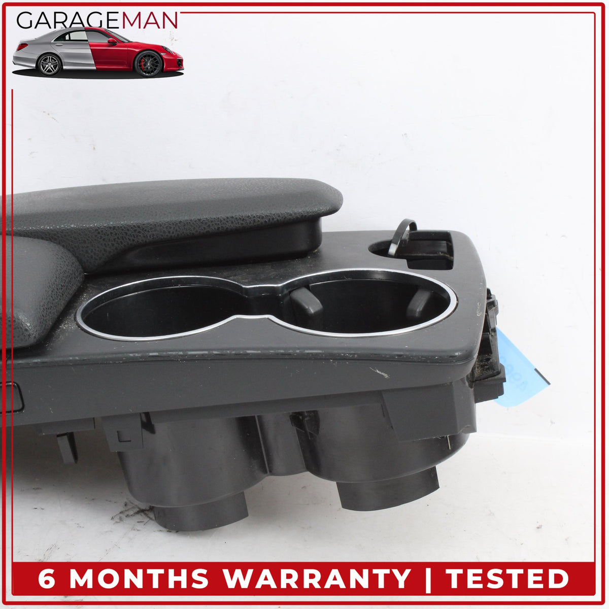 2008-2014 Mercedes W204 C250 Front Center Console Armrest Dual Cup Holder OEM