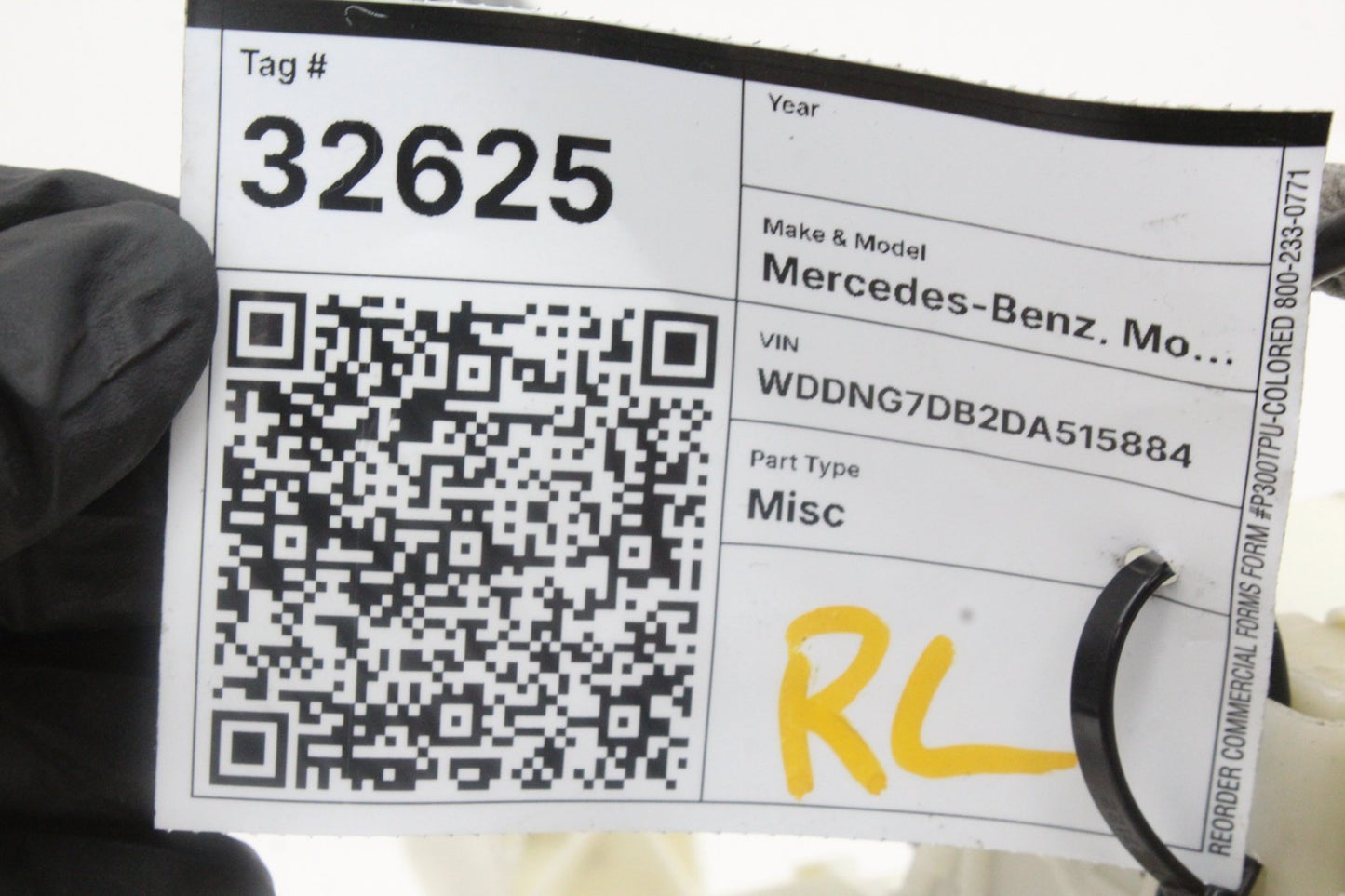 2007-2013 Mercedes-Benz S550 W221 Sedan Left Rear Door Lock Actuator 2217307735