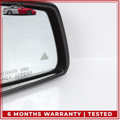 2007-2014 Mercedes-Benz CL550 W216 Coupe Front Right Door Rear View Mirror w/ Blind Spot 2168101476 OEM