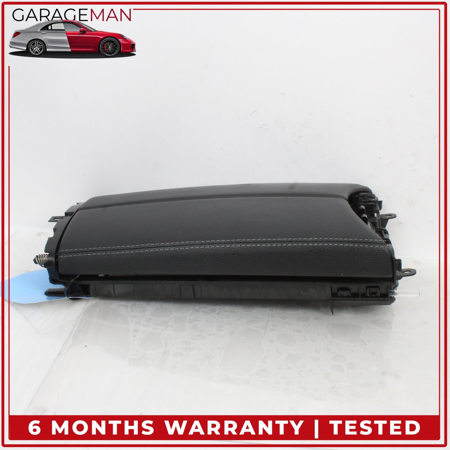 2015-2020 Mercedes W205 C300 Front Center Console Arm Rest Armrest Black OEM