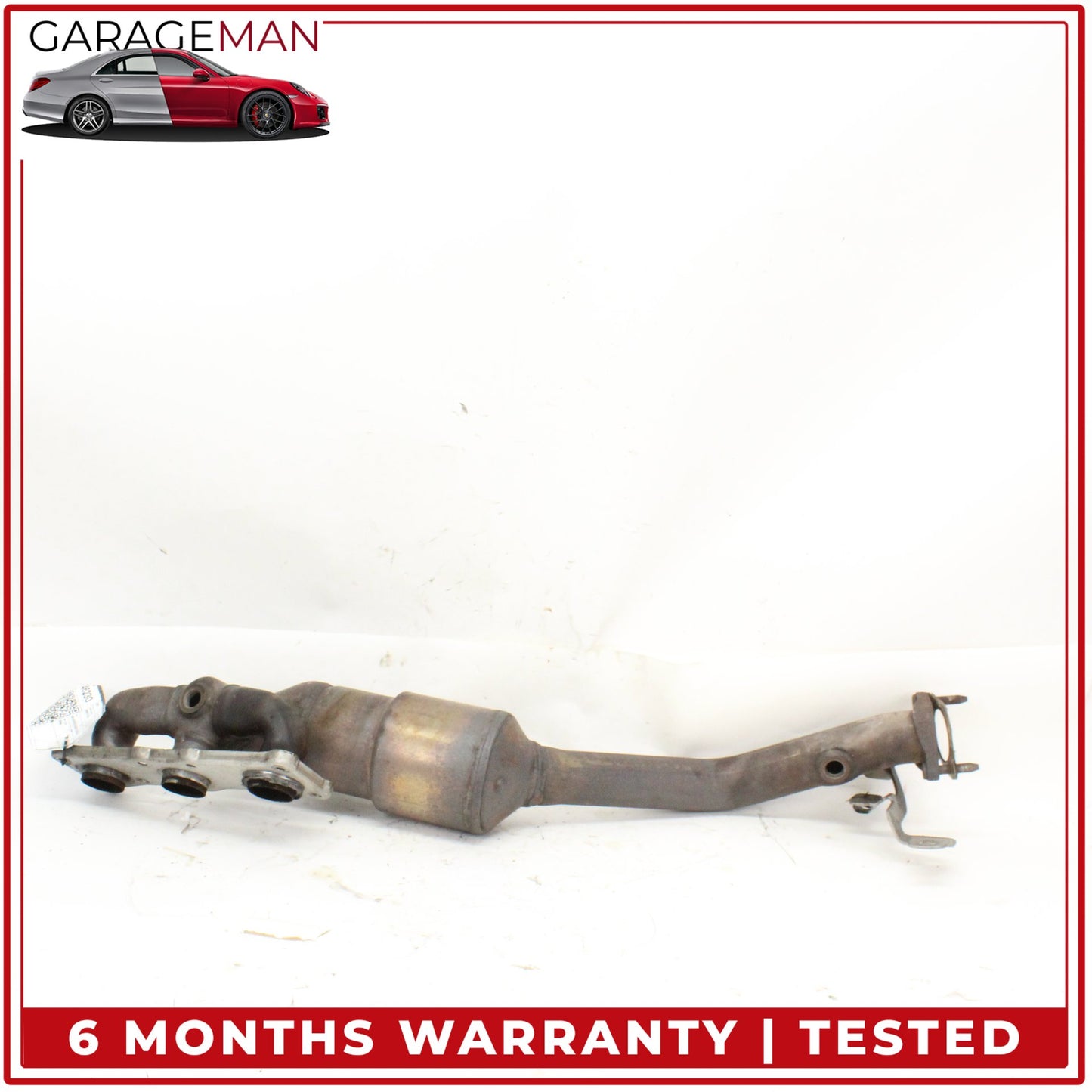 2011 BMW 528i F10 Sedan Exhaust Downpipe 7591446 OEM