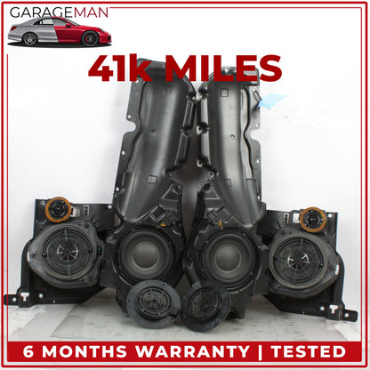 2016-2023 Audi TTS 8S Coupe Bang&Olufsen Audio Speaker (Set of 6) OEM