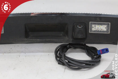 2009-2015 BMW 750i Rear Trunk Lid License Plate Light w/ Camera 7200035 OEM