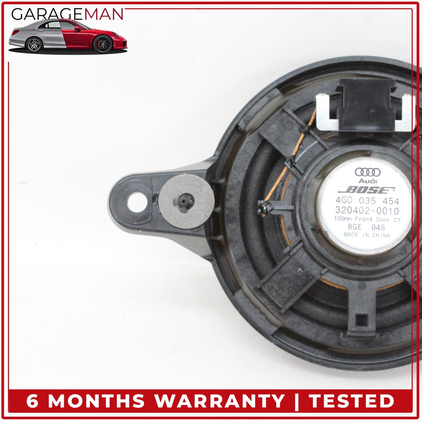 2012-2018 Audi A6 Front Left and Right Side Mid Range Door Speaker 4G0035454 OEM