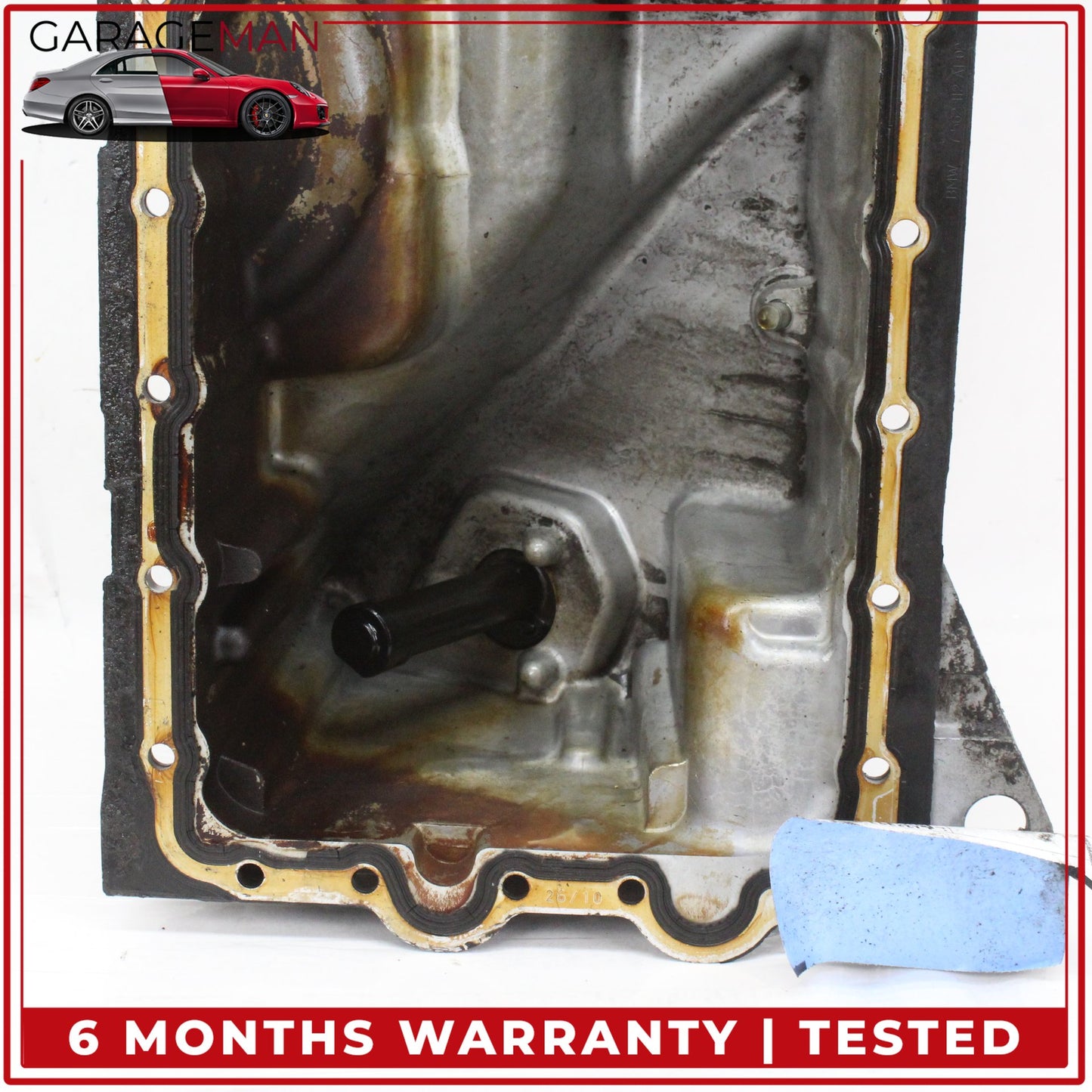 2011-2013 BMW 528i F10 N52 3.0L Engine Motor Lower Oil Pan 7556663