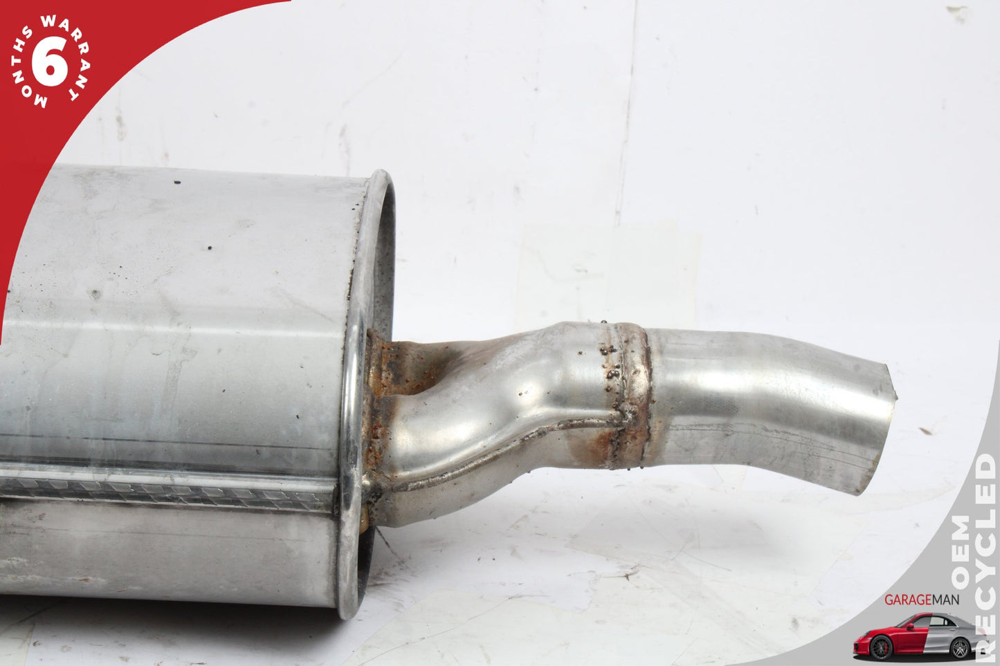 2009-2015 Mini Cooper Exhaust Muffler Pipe End Section w/ Twin Tips 2756514 OEM